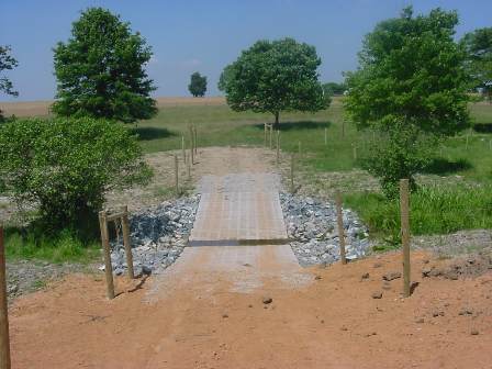 Stream Access Control with Fencing (Livestock Stream Crossing)